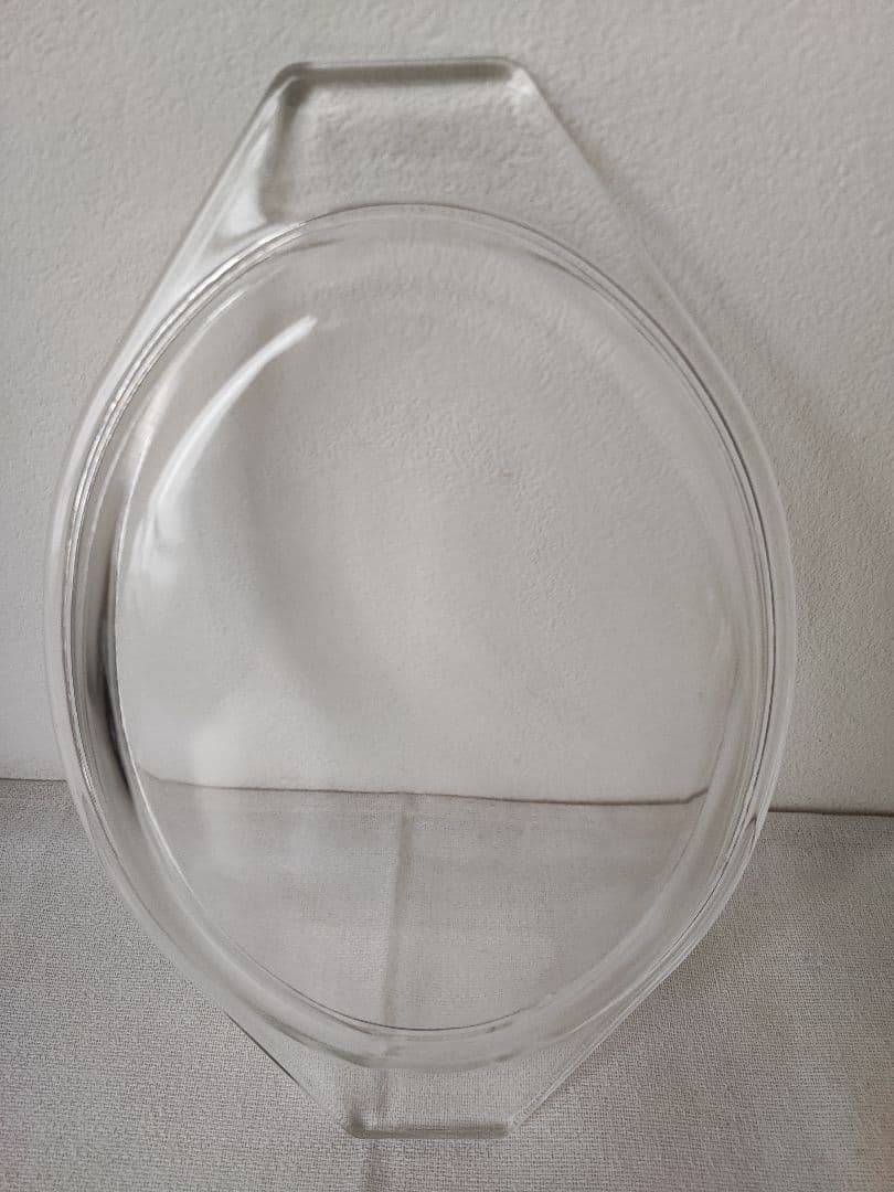 オールドパイレックス　オーバルキャセロール / スノーフレーク ブラック