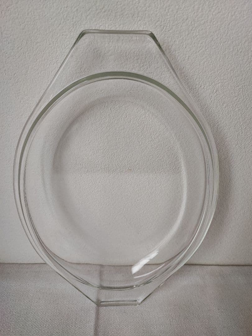 オールドパイレックス　オーバルキャセロール / スノーフレーク ブラック