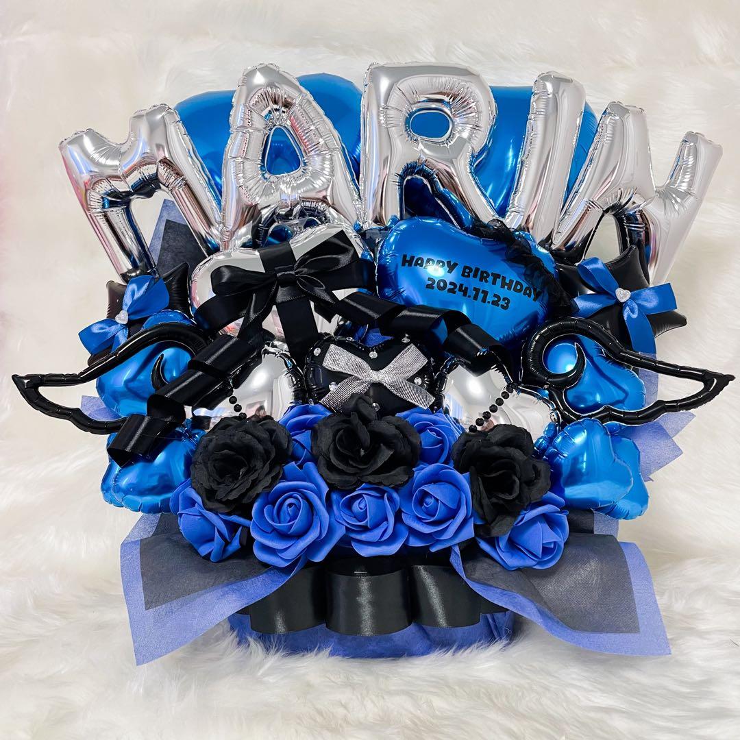 バルーン 卓上 生誕祭 誕生日 推し活 成人式 卒業式 花束 ブーケ