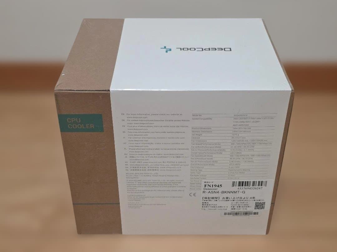 【新品未開封】DeepCool CPUクーラー ASSASSIN IV