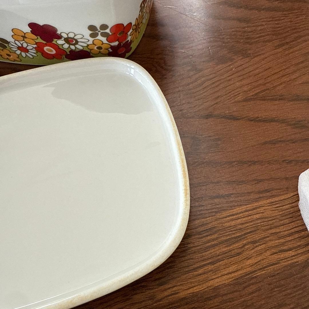 Figgjo folklore バターケース　北欧ビンテージ　雑貨