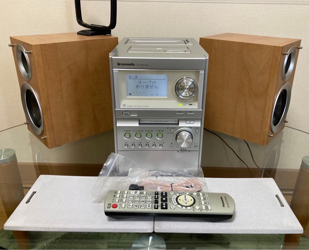 【☆美品☆】パナソニック 複合機コンポ SA-PM670SD 【希少可動品】