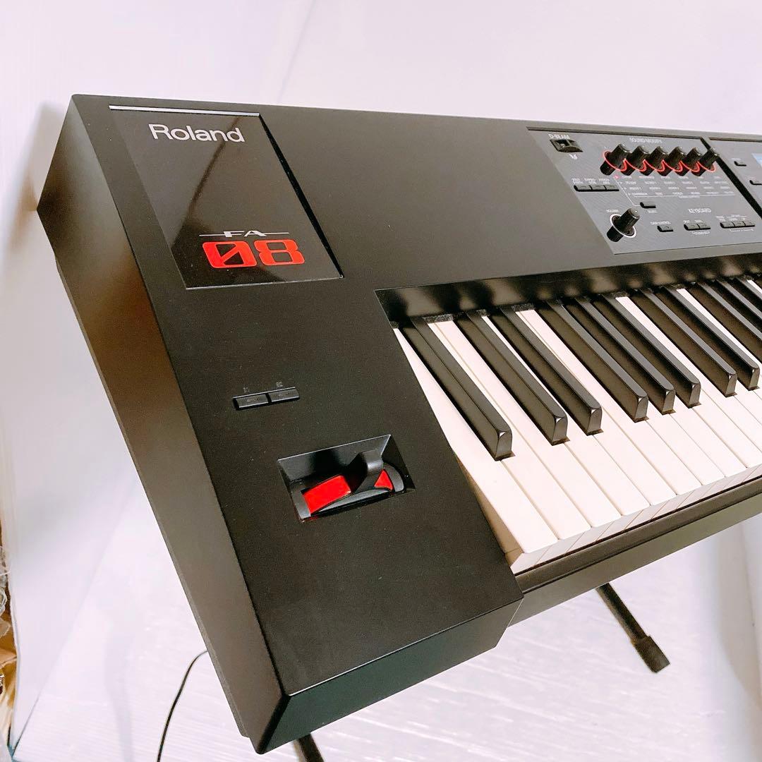 Roland FA-08 シンセサイザー スタンド付属
