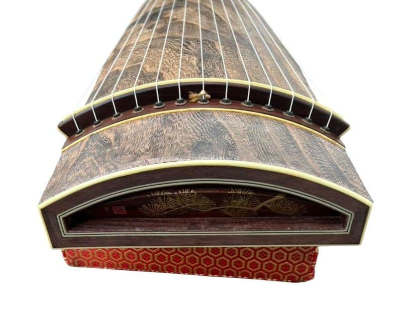 琴 13弦 すだれ彫り 現状品