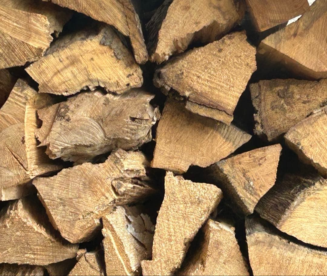 木灰　灰汁　灰　楢等広葉樹　堅木約14.8kg（箱込）