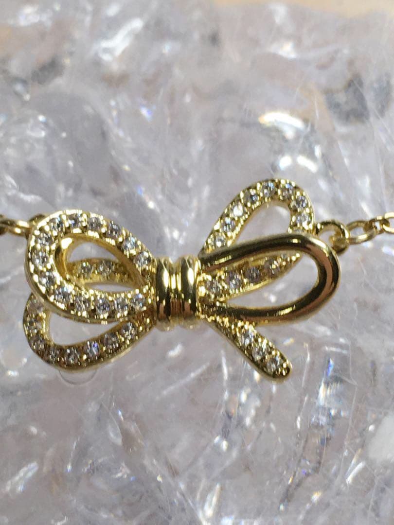 【ギフト推奨】スワロフスキー 18Kg❤️医療用金属製チェーン　刻印