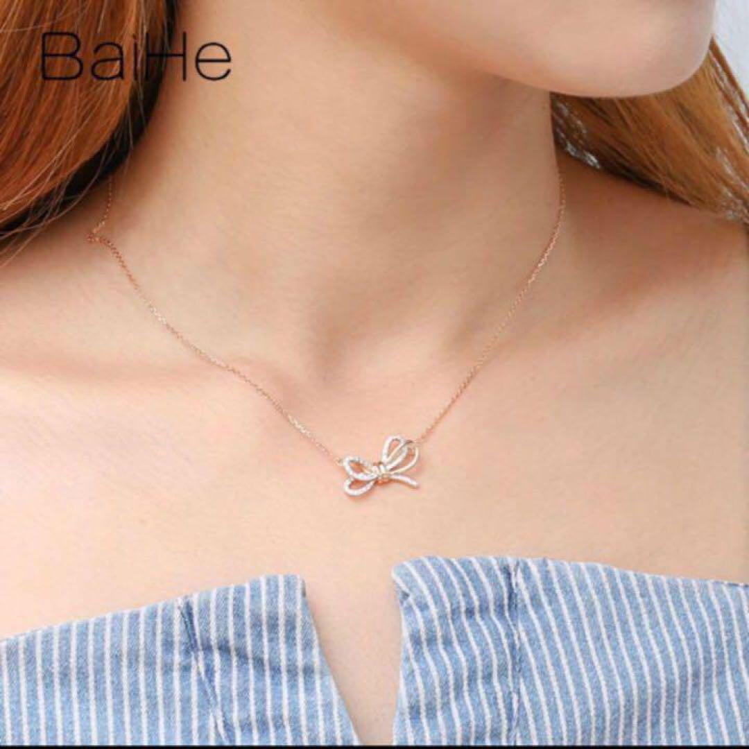 【ギフト推奨】スワロフスキー 18Kg❤️医療用金属製チェーン　刻印