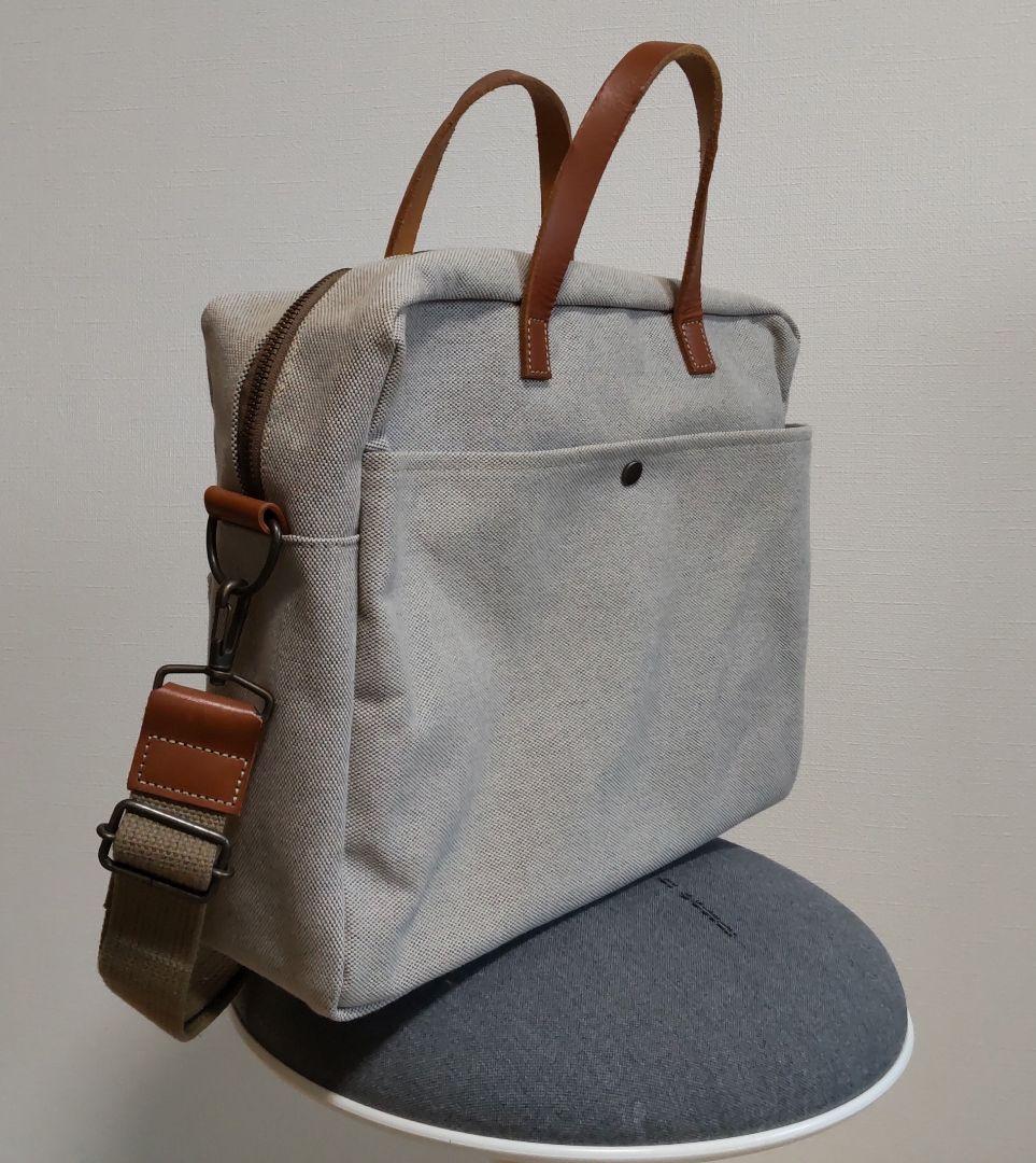 【高島帆布】kii工房　手作り帆布　ボストンバッグ