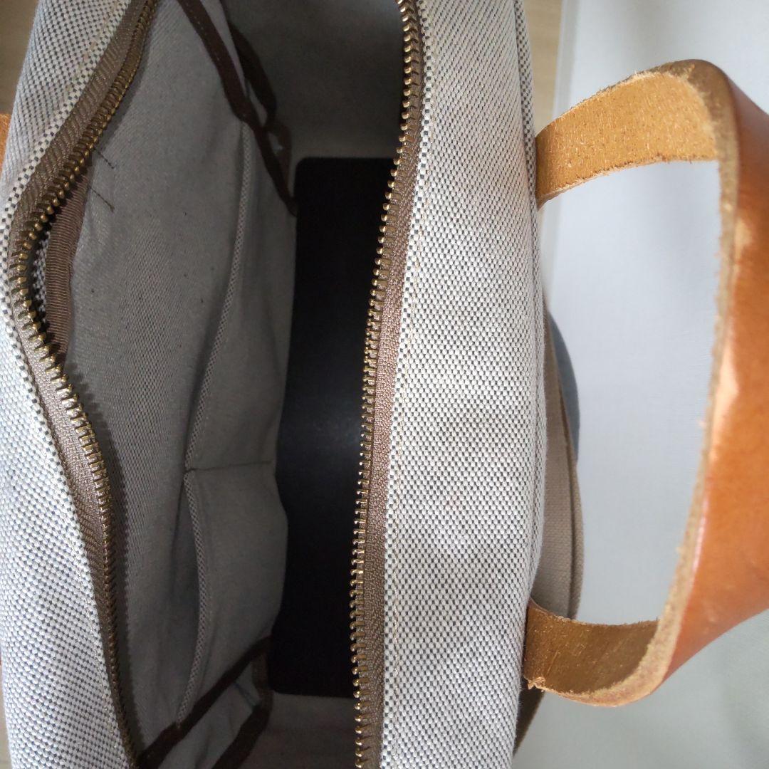 【高島帆布】kii工房　手作り帆布　ボストンバッグ