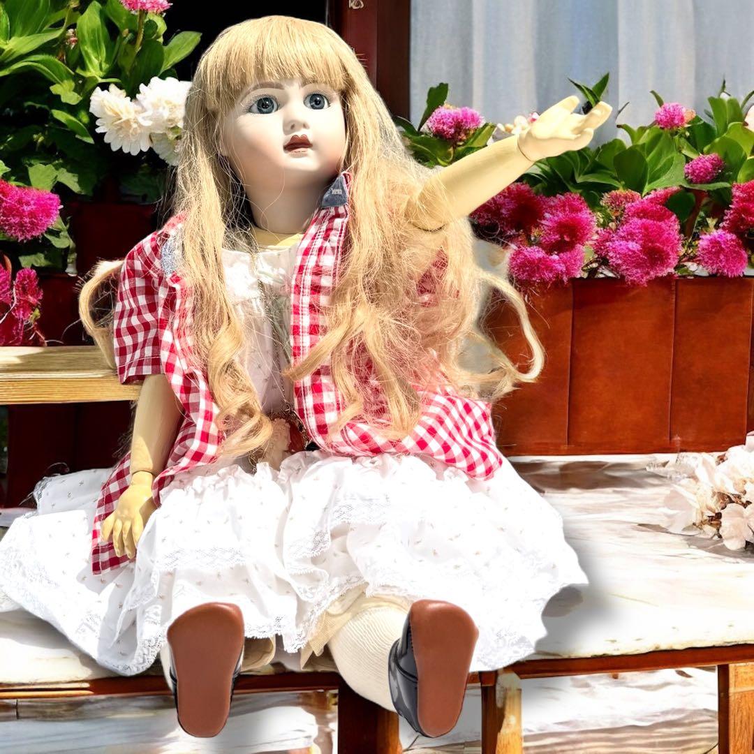 mami ビスクドール ジュモー 作家様 フランス刻印 夏の終わり