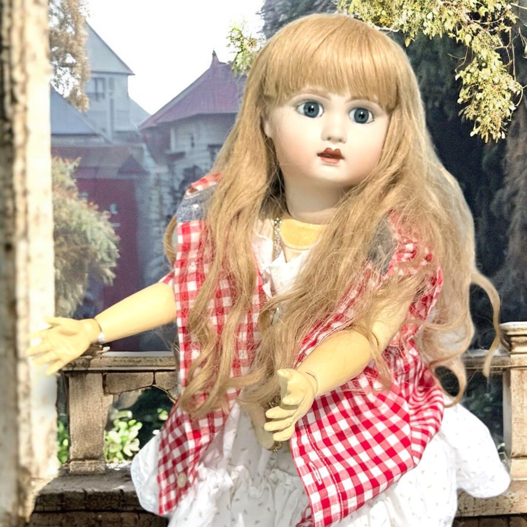 mami ビスクドール ジュモー 作家様 フランス刻印 夏の終わり