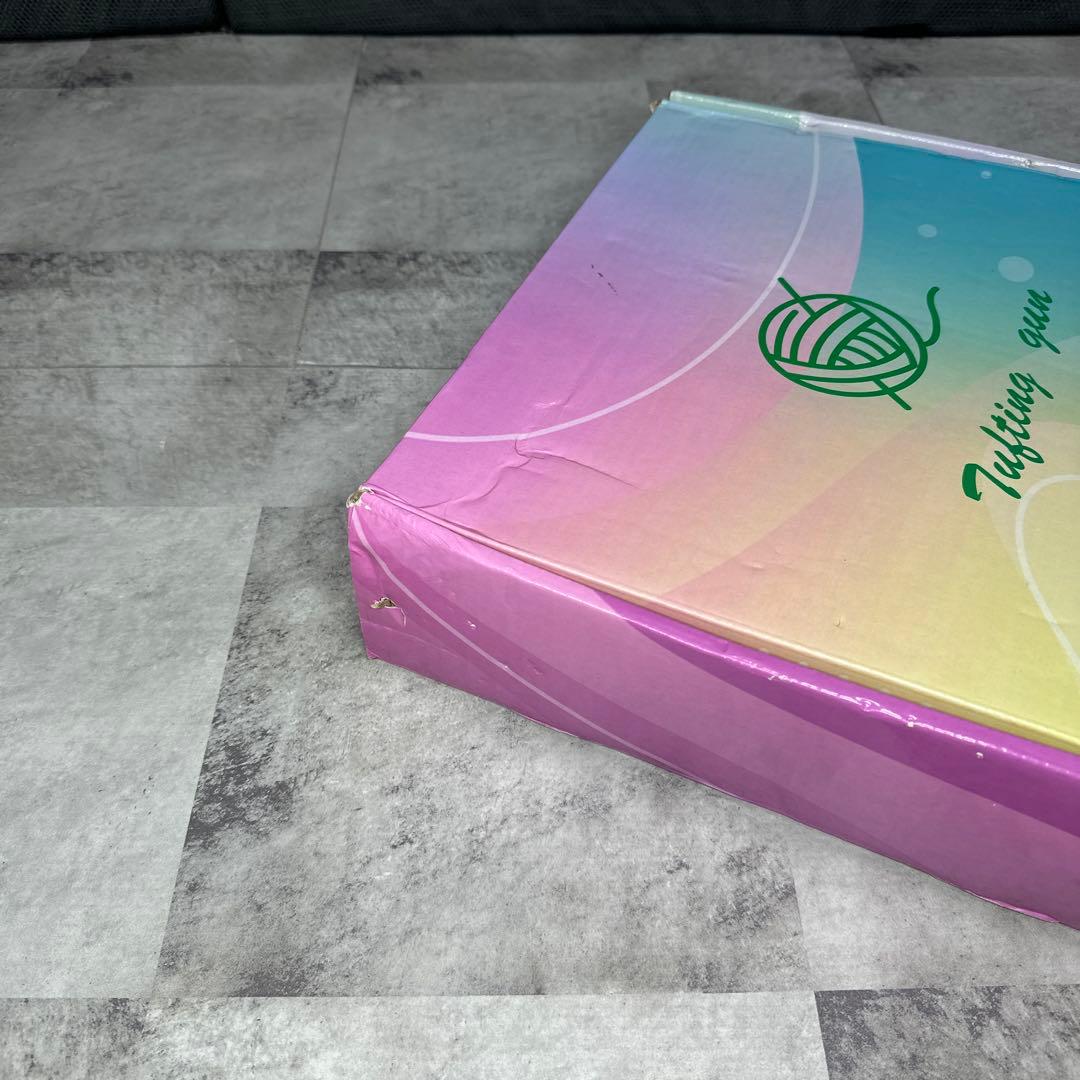 タフティングガン 電動ラグ製作機 本体セット 箱付