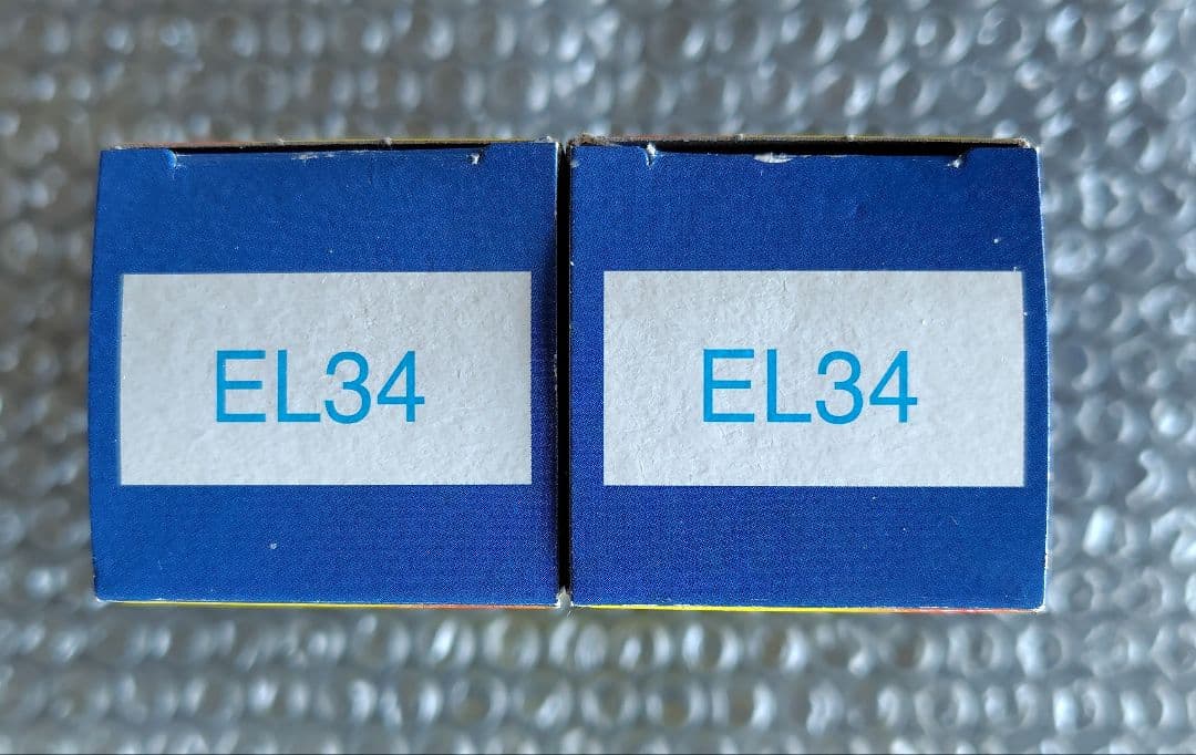 真空管 JJ EL34 マッチドペア 中古
