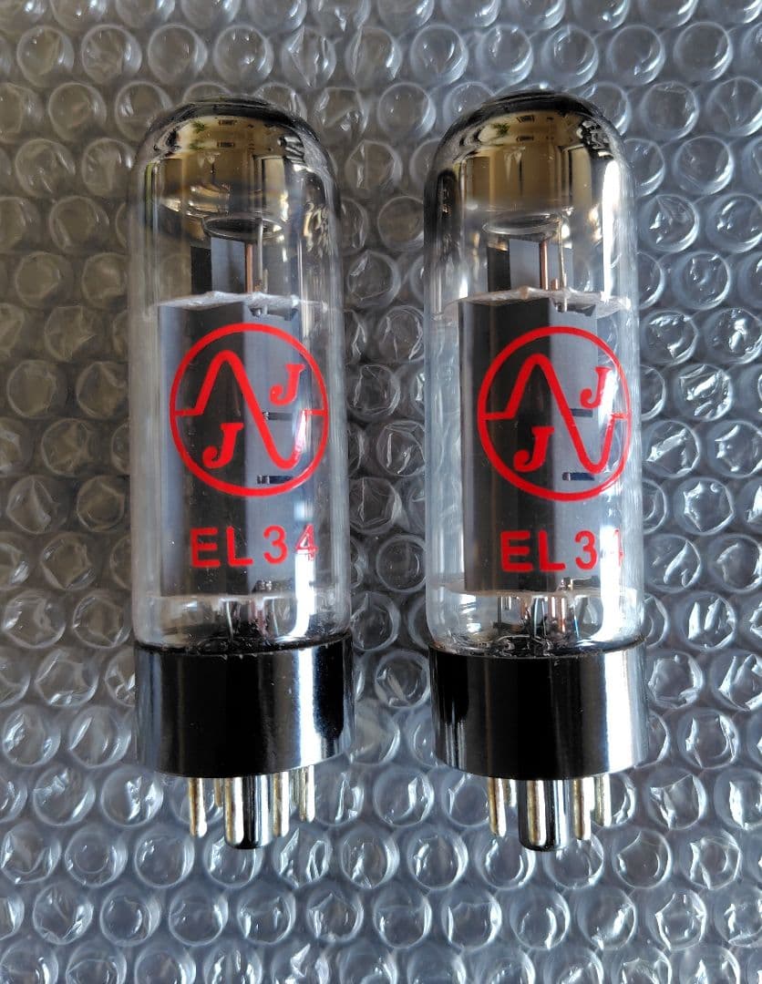 真空管 JJ EL34 マッチドペア 中古