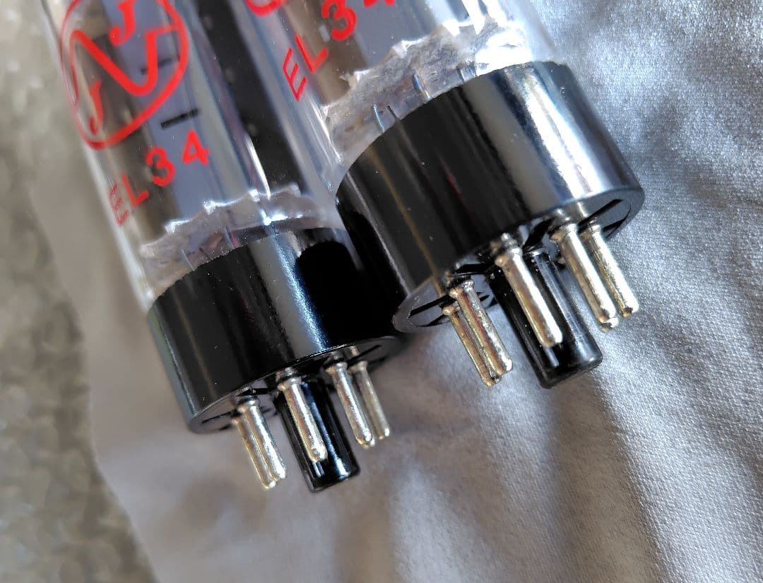 真空管 JJ EL34 マッチドペア 中古