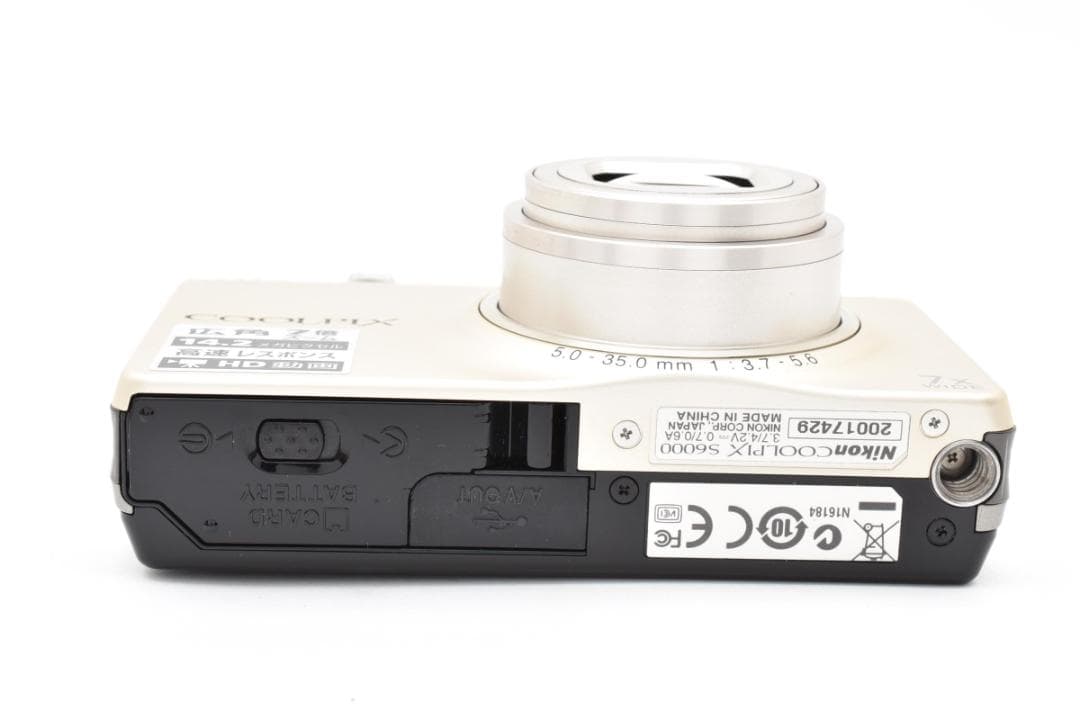 ニコン Nikon COOLPIX S6000 コンパクトデジタルカメラ 完動品