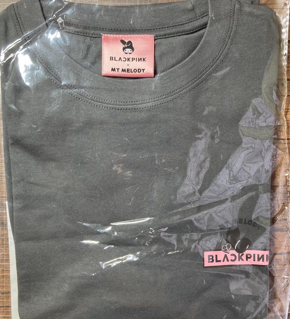 BLACKPINK MY MELODY Tシャツ Mサイズ グレー