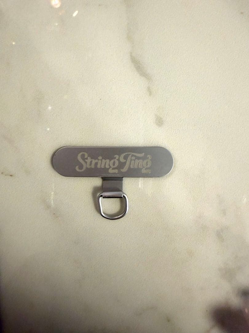 【期間限定値下げ】String Ting ピンクハートストラップ