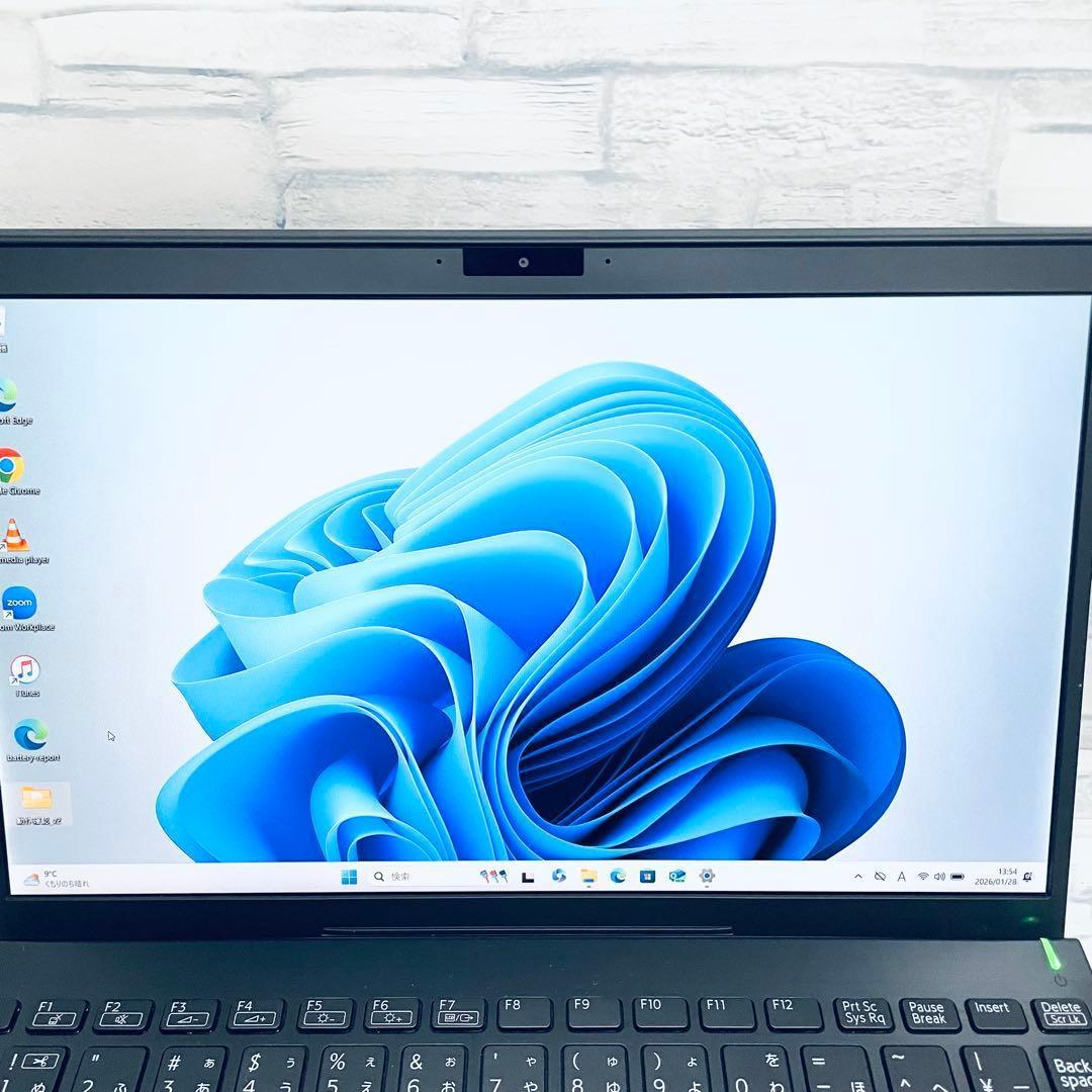 【美品】vaioノートPC 第10世代i7オフィス付 バッテリー良好 16GB