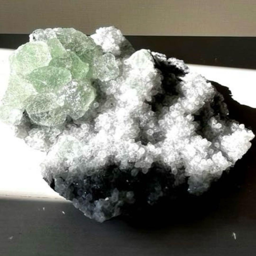 天然石　原石　グリーンアポフィライト　大型1740g パワーストーン