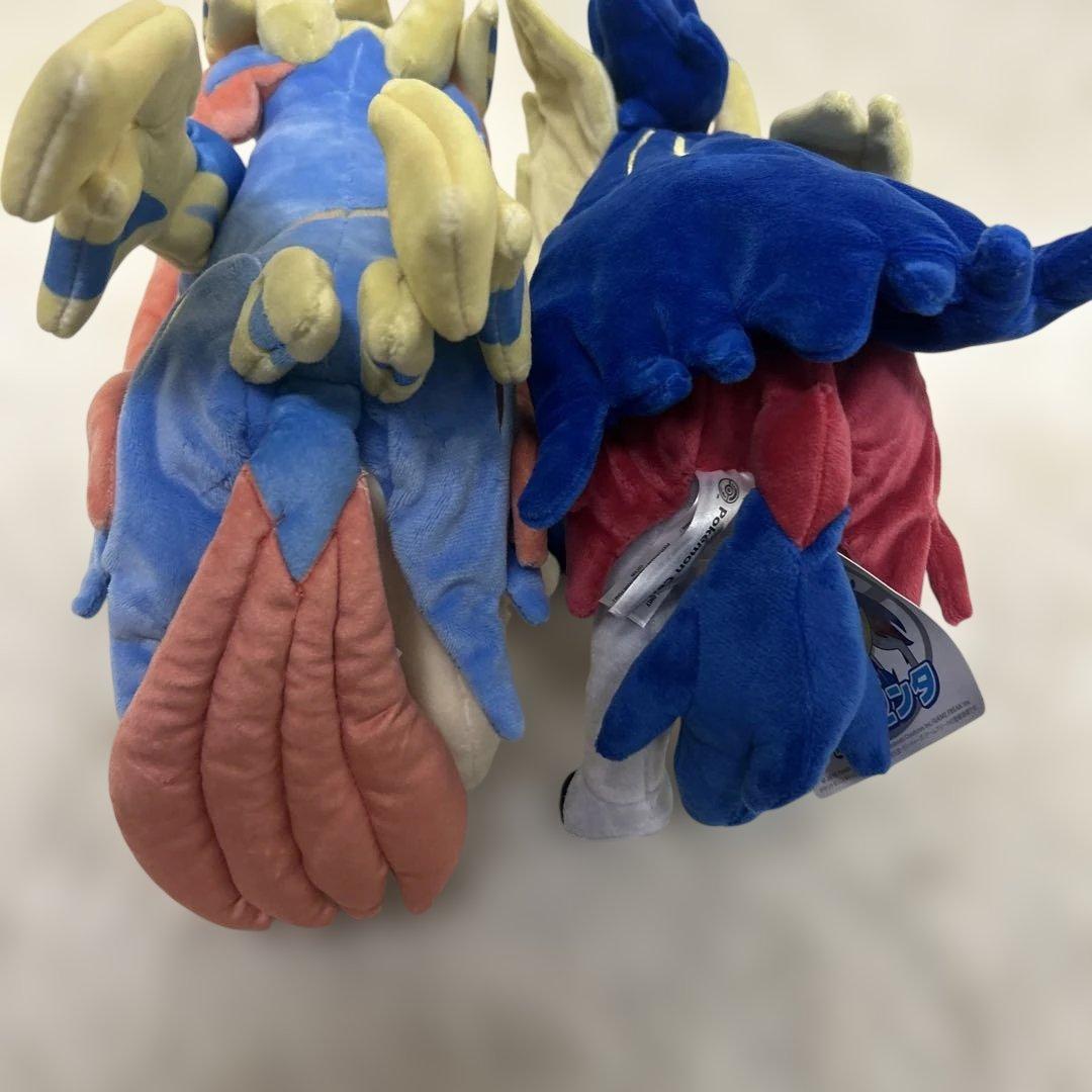 極美品　紙タグ付　ポケモンセンター限定 ザシアン ザマゼンタ ぬいぐるみ 正規品