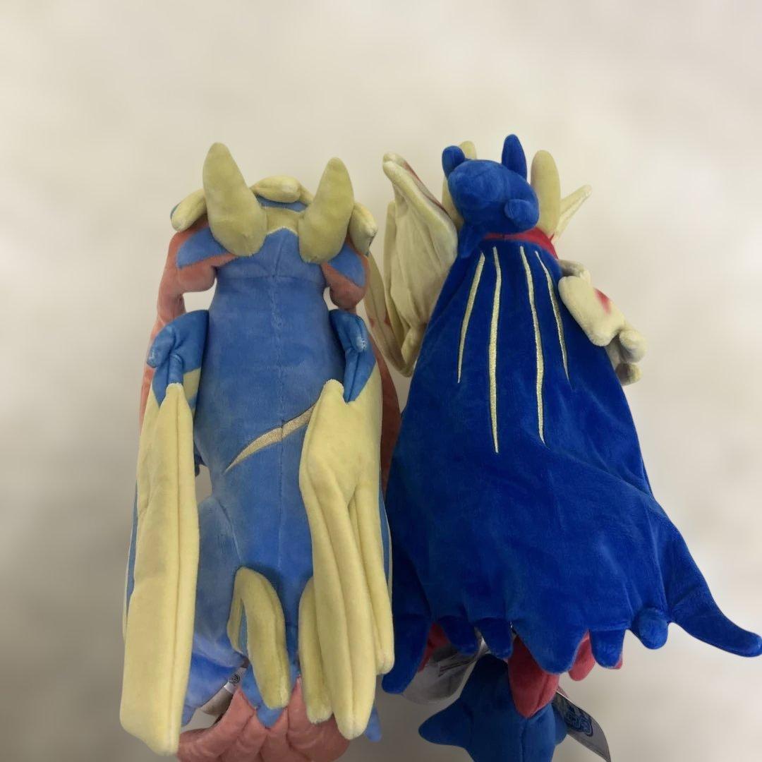 極美品　紙タグ付　ポケモンセンター限定 ザシアン ザマゼンタ ぬいぐるみ 正規品