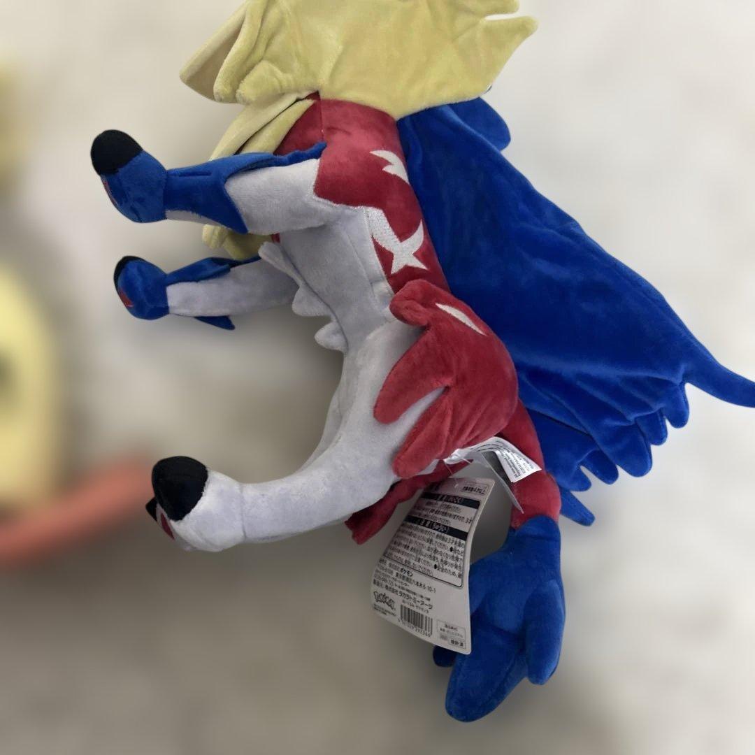 極美品　紙タグ付　ポケモンセンター限定 ザシアン ザマゼンタ ぬいぐるみ 正規品