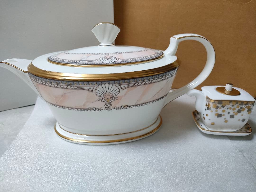 ノリタケ　パシフィックマジスティー　スープポット　ポット　美品　希少品物