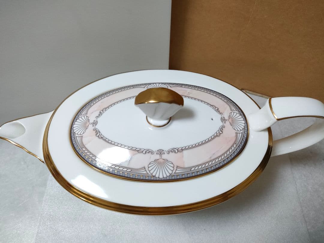 ノリタケ　パシフィックマジスティー　スープポット　ポット　美品　希少品物