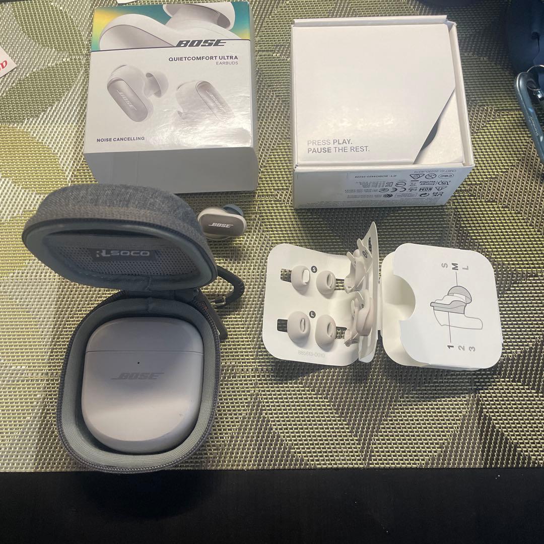 Bose QuietComfort Ultra Earbud ケースのみ 白