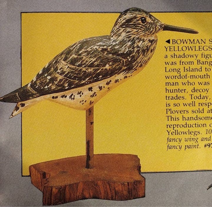 カーク・パトリック デコイ インテリア 置物