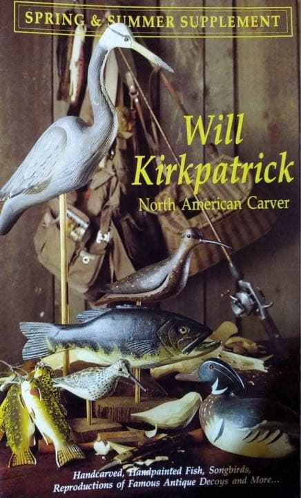 カーク・パトリック デコイ インテリア 置物