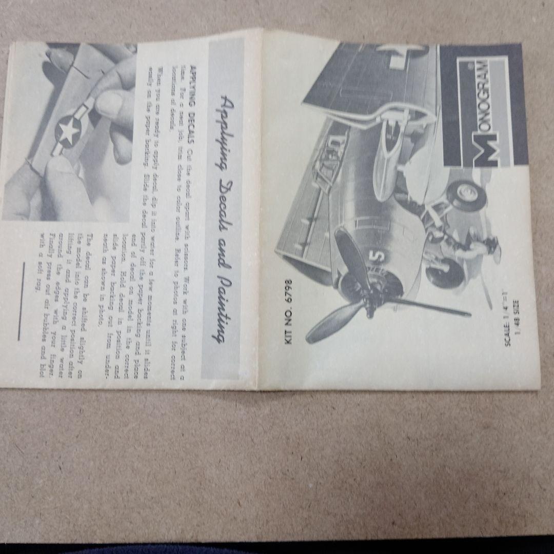 Monogram F4F Wildcat 1/48 プラモデル