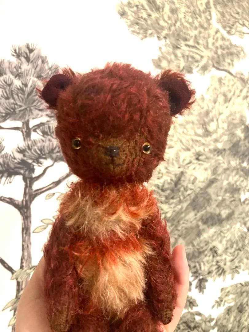 テディベア　バーガンディBurgundy