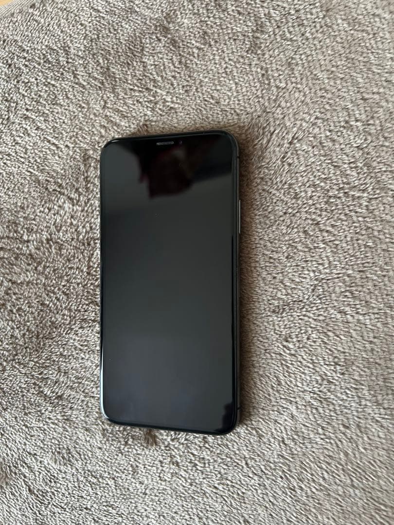 【美品】Apple iPhone X 256Gスペースグレー 本体