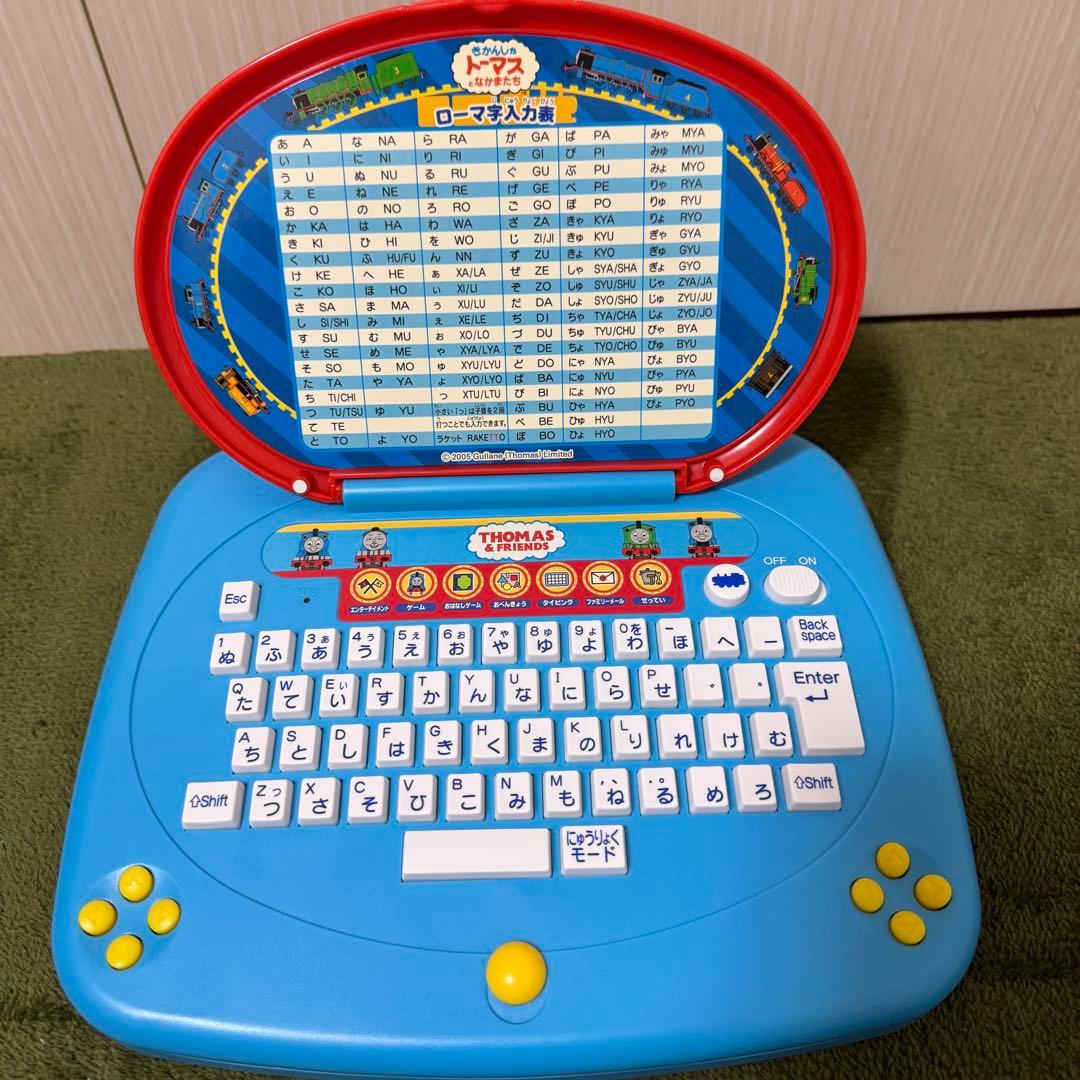 未使用 きかんしゃトーマス テレビパソコン 86モード タイピング 知育