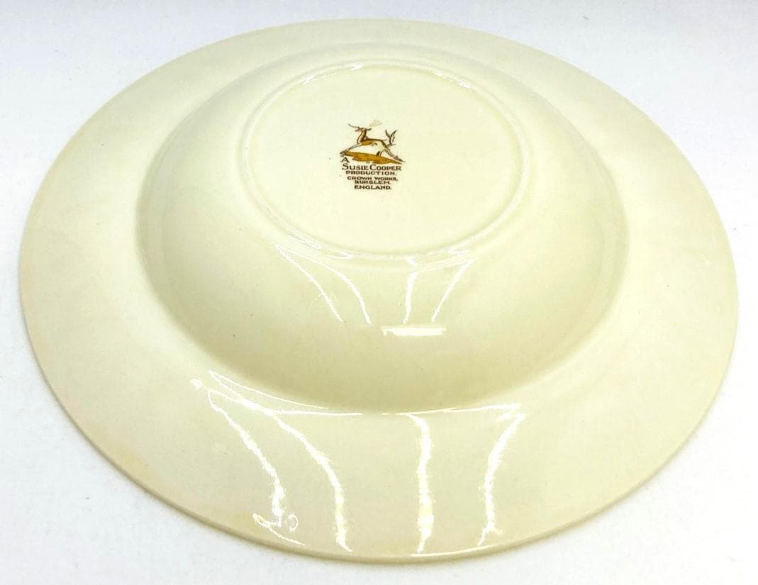 ドレスデンスプレイ ダブルバンド パスタボウル ２枚 英国製 スージークーパー