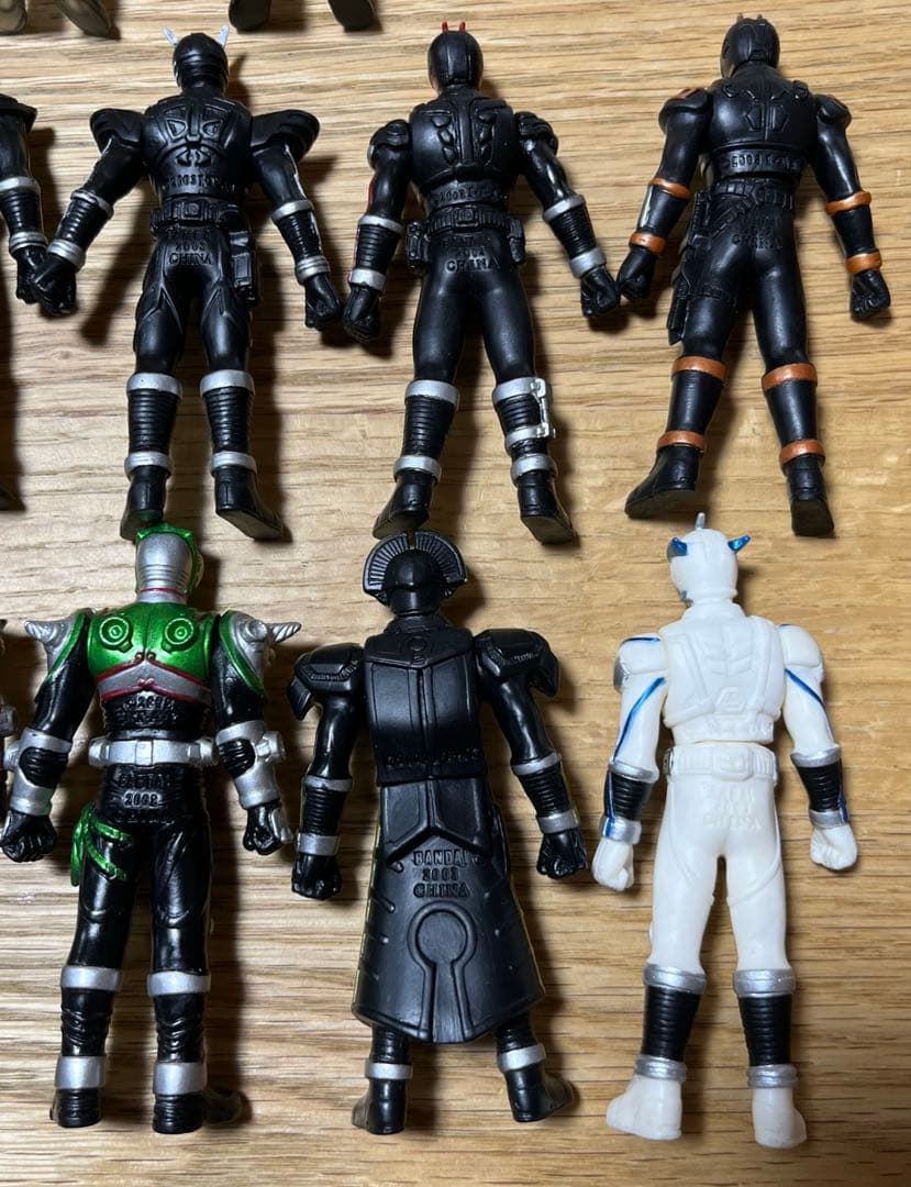 【新品】ソフビ 仮面ライダー 龍騎 ファイブ　食玩 フィギュア 18体 レア