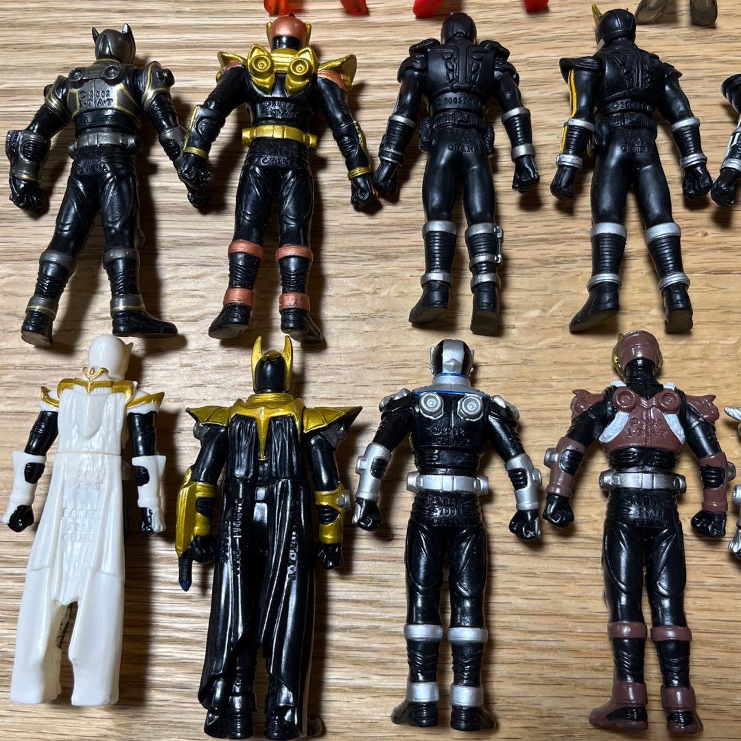 【新品】ソフビ 仮面ライダー 龍騎 ファイブ　食玩 フィギュア 18体 レア