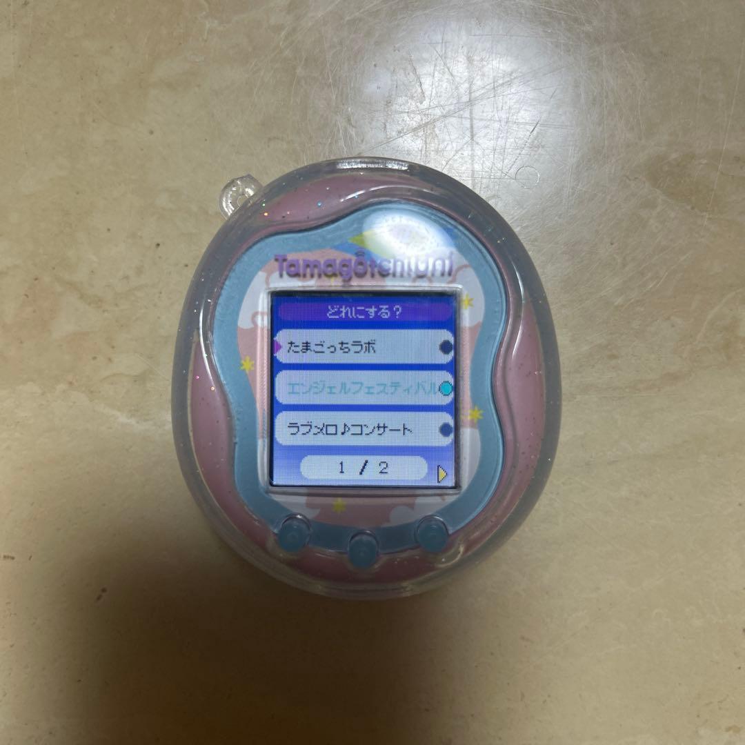 たまごっちユニ　エンジェルフェスティバル【ケース付き】