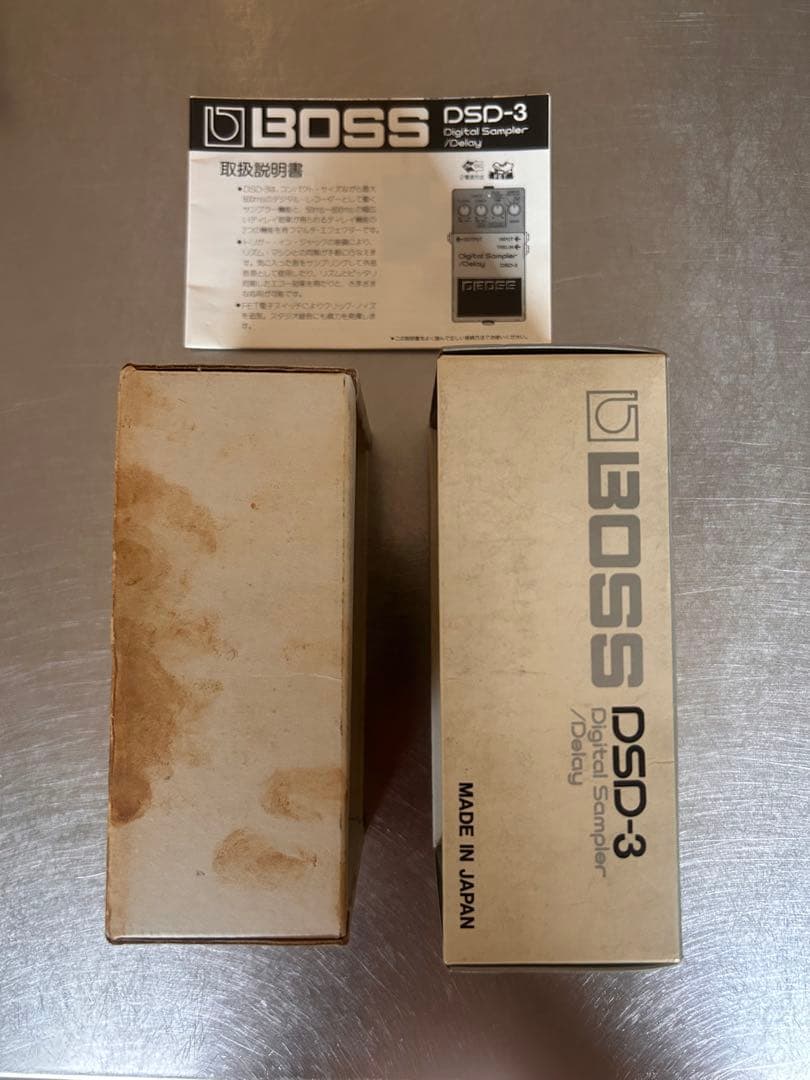 BOSS DSD-3 デジタルサンプラー/ディレイ箱、説明書付き 日本製