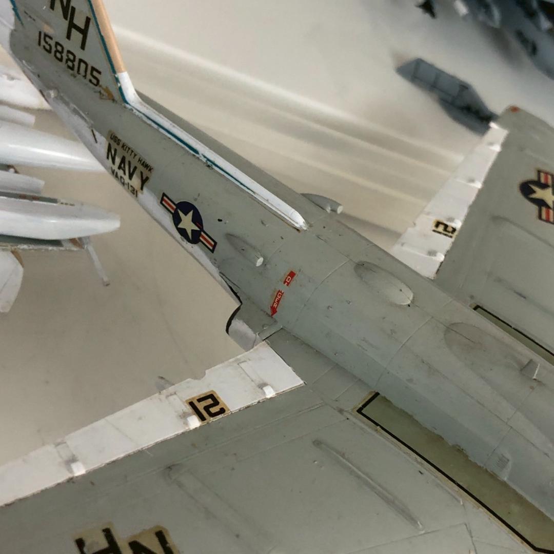 戦闘機 模型 1/72 EA-6B プラウラー F/A-18E スーパー