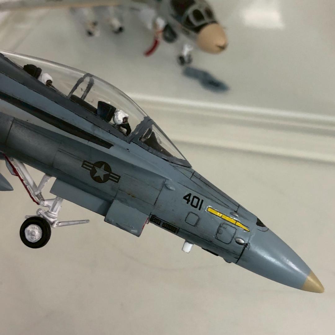 戦闘機 模型 1/72 EA-6B プラウラー F/A-18E スーパー