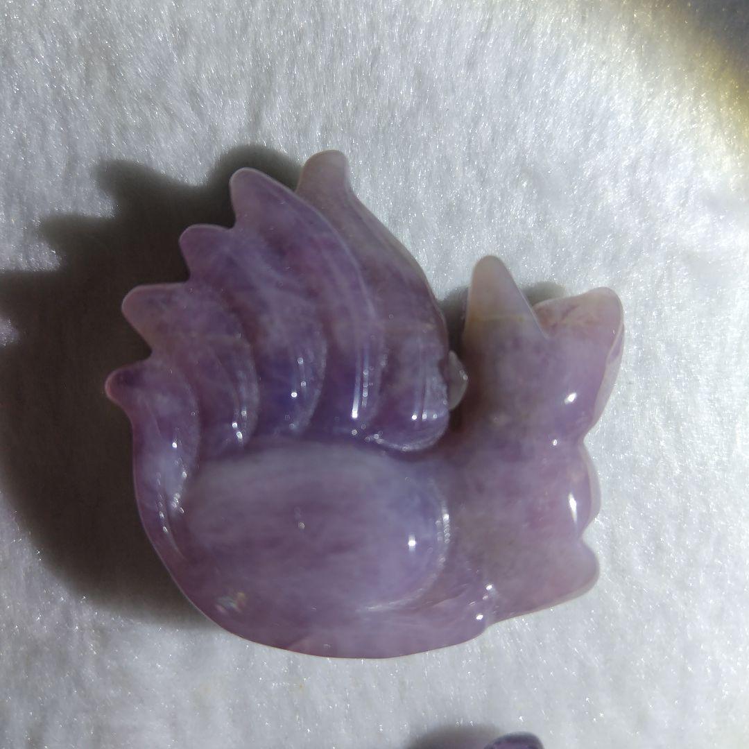 天然石　九尾置物５個セット