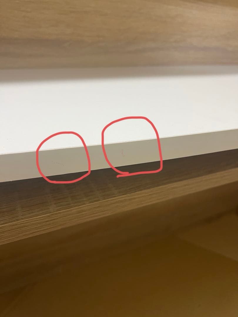 棚にもなるキッズデスク　2個