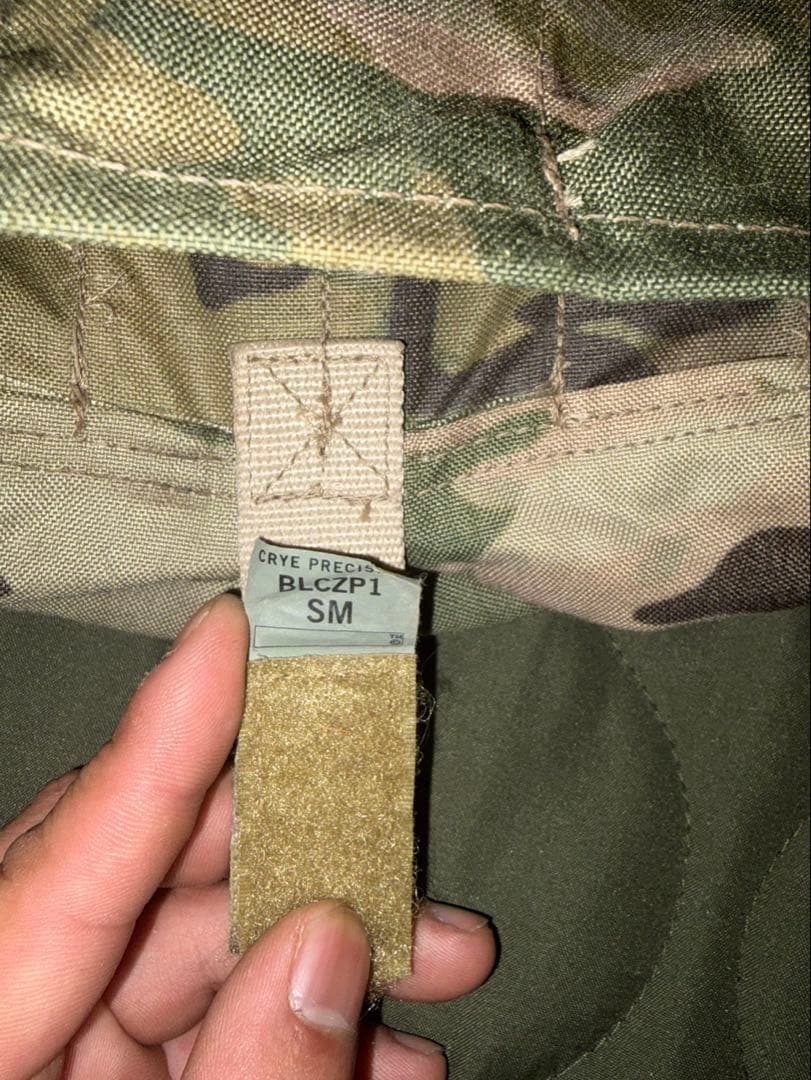 cryeバックパネル　マルチカム実物