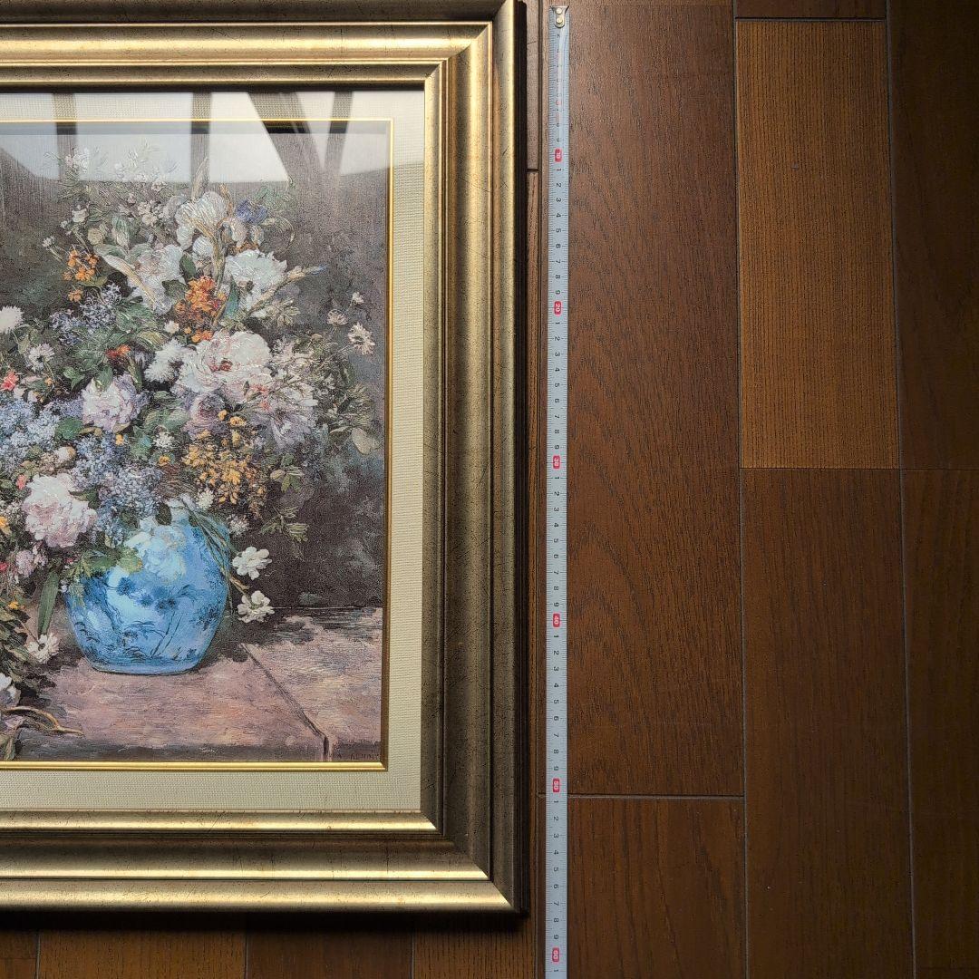 A. RENOIR 花瓶に生けた花 絵画