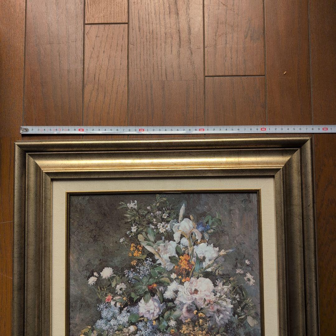 A. RENOIR 花瓶に生けた花 絵画