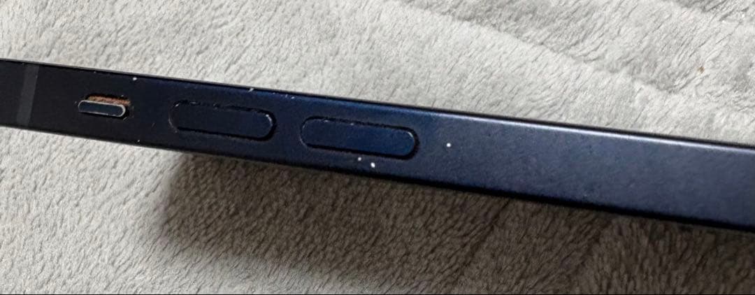 【ジャンク】iPhone12 mini 64GB 黒 カメラ不良 画面欠け