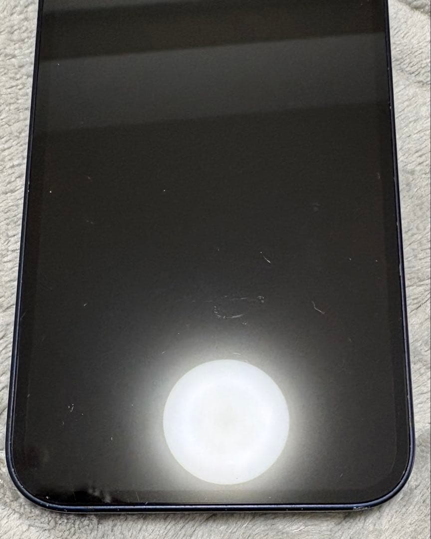 【ジャンク】iPhone12 mini 64GB 黒 カメラ不良 画面欠け